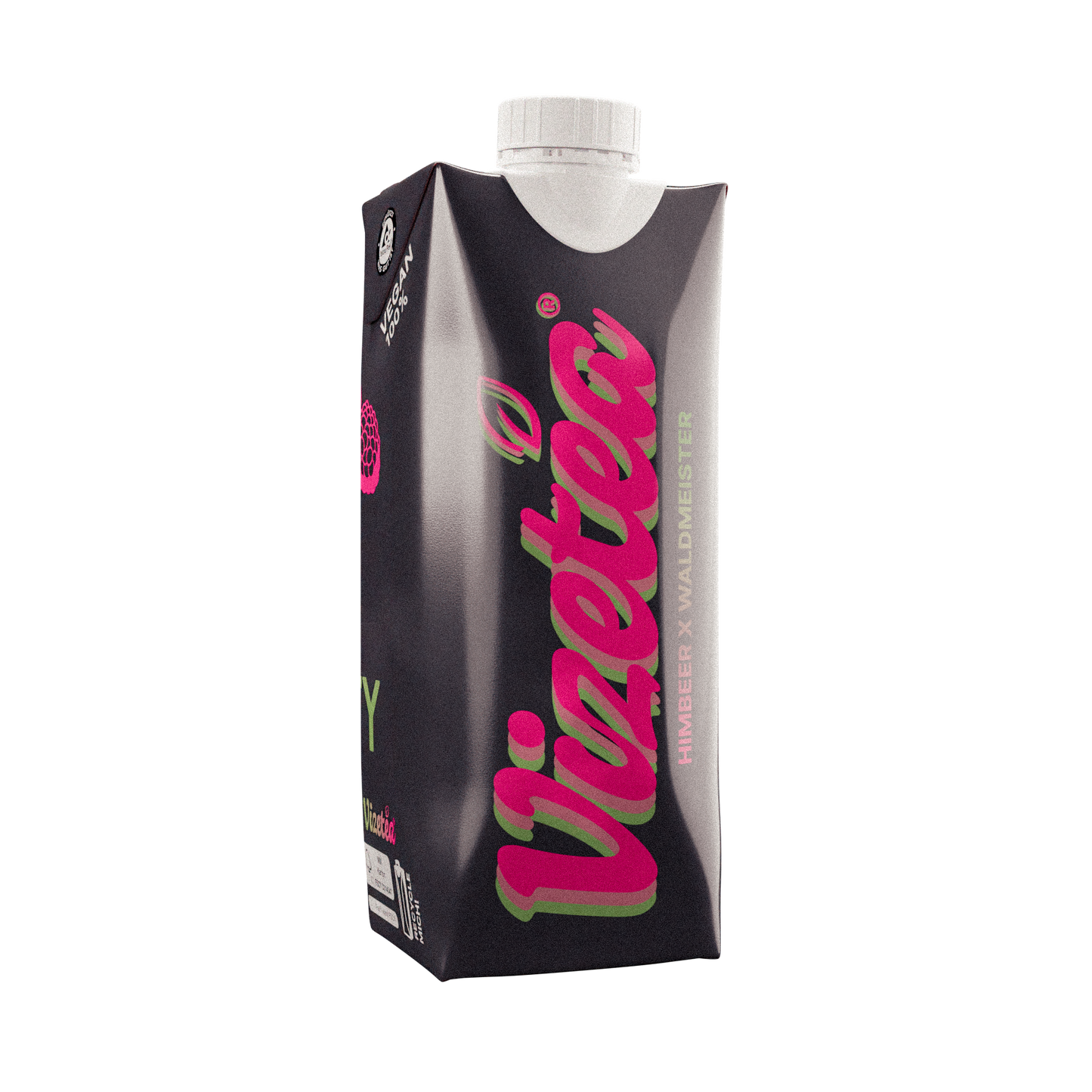 Vizetea® Himbeer X Waldmeister 500ml Tetrapak® 12er Tray